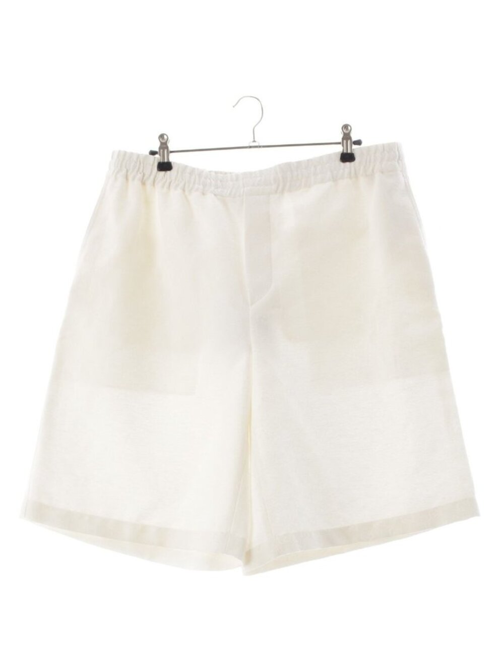 Gucci Linen Blend GG Shorts White 50